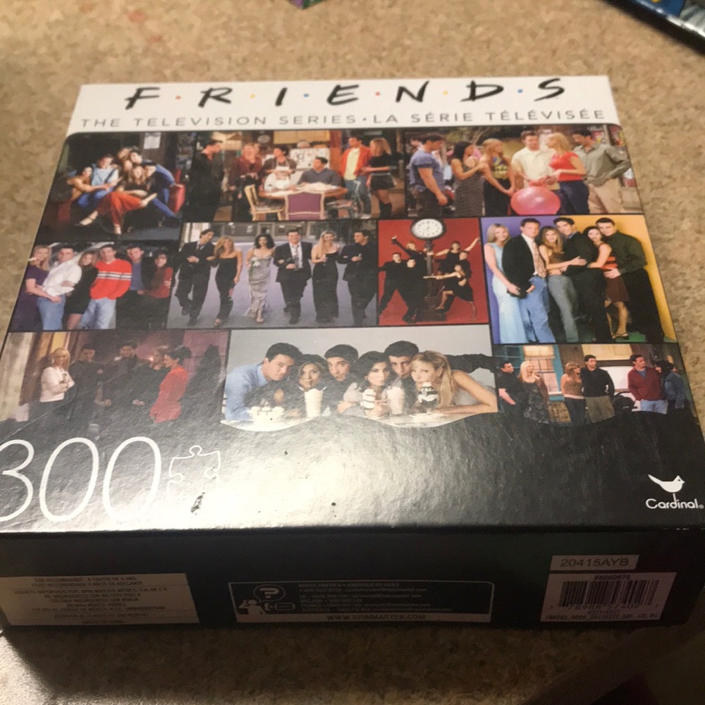 F•R•I•E•N•D•S television puzzle